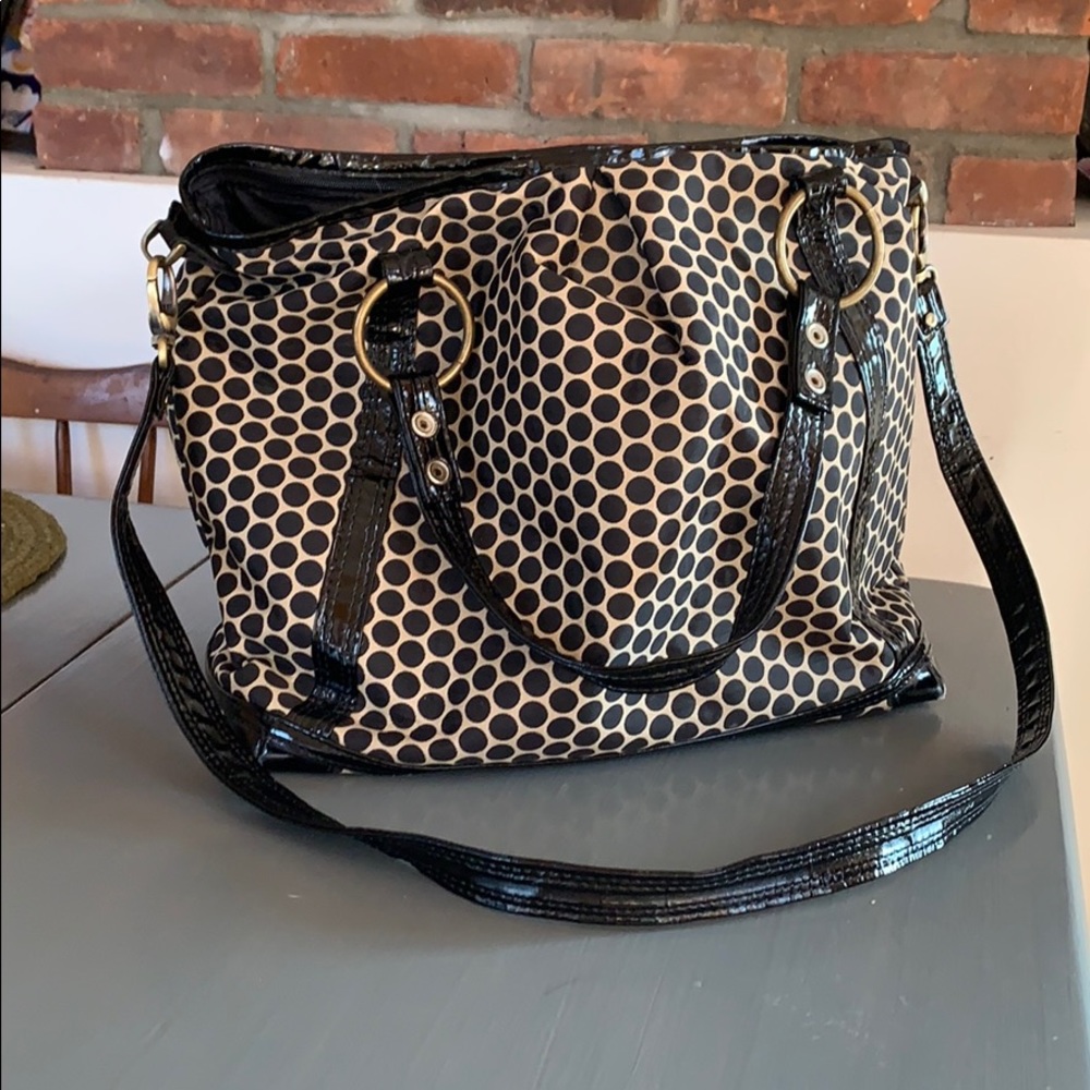 Diaper Bag-Mia Bossi Lindsey Cocoa Bag